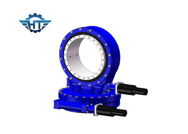 kaufen Wurm-und Gang-Struktur-Durchlauf-Antriebs-Getriebe SDE7 IP 66 mit NEMA 23 für Doppelachsen-Solarverfolger online manufacture