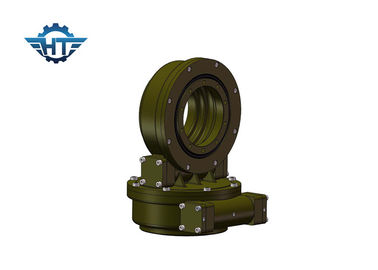 kaufen 7 Zoll-Doppelachsen-Durchlauf-Antriebs-Getriebe mit elektrischem Motor DC-24v für Solartracking-system online manufacture