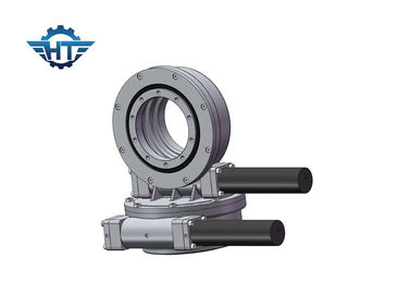 kaufen Mit zwei Achsen drehmomentstarker Schneckengetriebe-Durchlauf-Antrieb mit Getriebemotor 24vdc für Solarverfolger online manufacture