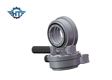 kaufen Hoher Haltemoment-Schneckengetriebe-Herumdrehenantrieb für Solartracking-system mit Gang-Motor online manufacture